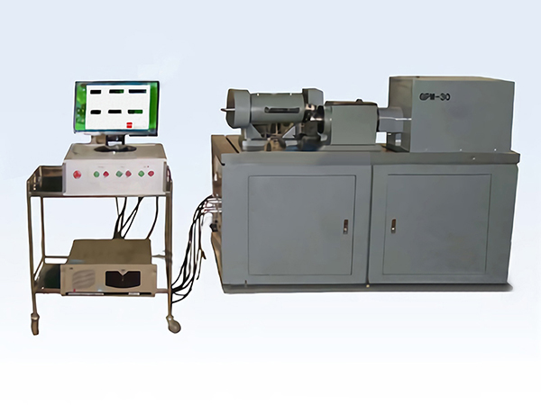 Microcomputer Controlled Rolling Contact Fatigue Test Bench